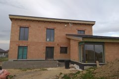 Rodinný dům Myslkovice - průběh stavby